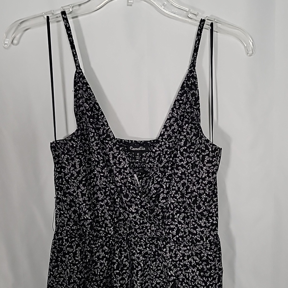 🧡 Floral Pretty dress with adjustable straps - Picture 2 of 8